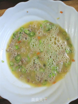 鸡蛋抱肉末的做法步骤：7