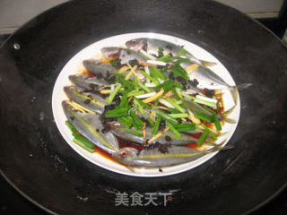 豉汁蒸黑池鱼仔的做法步骤：3