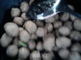 【牛肉丸煮挂面】的做法步骤：5