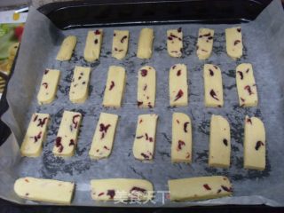 蔓越莓黄油饼干的做法步骤：11
