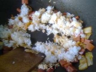 泡菜炒饭的做法步骤：5