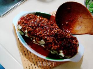 鱼香肉酱拌茄条的做法步骤：6