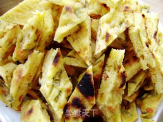 健康早餐----菜花炒饼的做法步骤：3