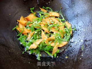 健康早餐----菜花炒饼的做法步骤：4