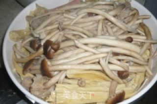水煮茶树菇的做法步骤：10