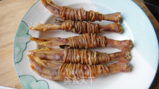 [徽菜]宣州鸭脚包的做法步骤：2