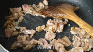 蘑菇炒肉片的做法步骤：6