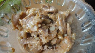 蘑菇炒肉片的做法步骤：7