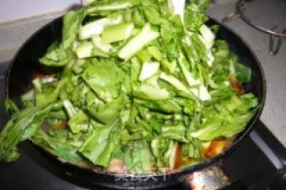 青菜烧牛肉的做法步骤：9