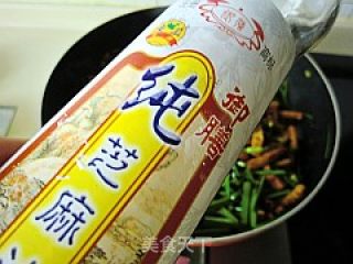 韭菜苔炒豆腐的做法步骤：12