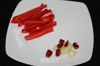 毛豆炒肉丝的做法步骤：3