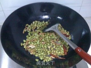 肉丝炒青豆的做法步骤：7