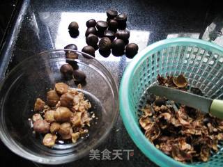 月饼的前奏---栗蓉馅的做法步骤：3