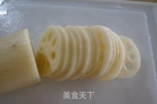 茄汁藕夹的做法步骤：2