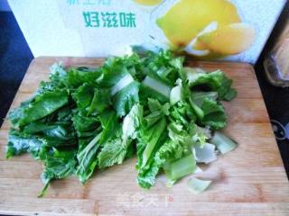 小白菜炖红薯粉的做法步骤：3