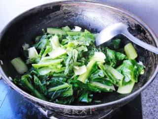 小白菜炖红薯粉的做法步骤：6