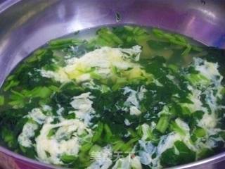 【快手汤羹】菠菜鸡蛋汤的做法步骤：6