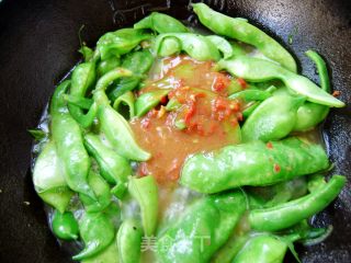 家常菜----辣酱炒豆角的做法步骤：6