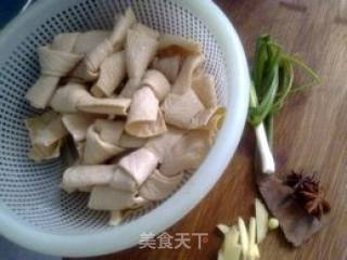 千张结烧肉的做法步骤：1