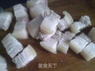 千张结烧肉的做法步骤：3