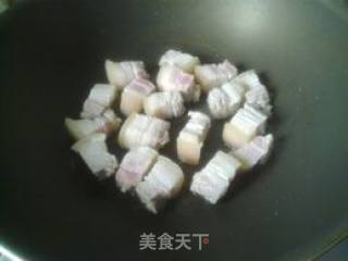 千张结烧肉的做法步骤：4