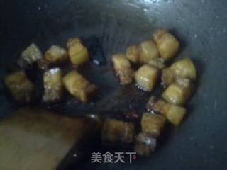 千张结烧肉的做法步骤：6