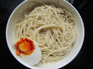 香菇酱鸡肉拌面的做法步骤：10