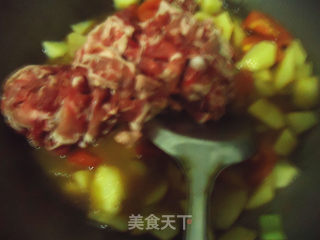 番茄土豆炖牛肉的做法步骤：8