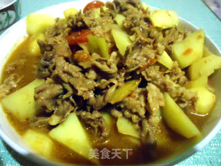 番茄土豆炖牛肉的做法步骤：9