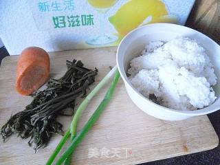 家常炒饭5 ---- 【香椿炒饭】的做法步骤：1