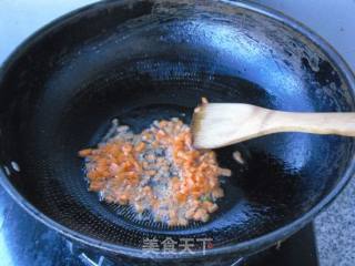 家常炒饭5 ---- 【香椿炒饭】的做法步骤：3