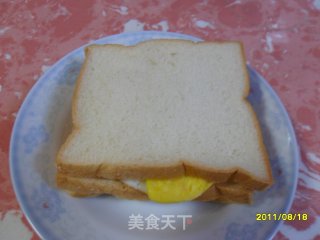 简单三明治早餐的做法步骤：5