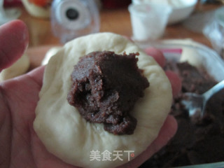 红豆面包的做法步骤：4