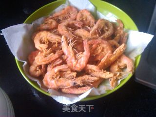 麦片虾的做法步骤：3