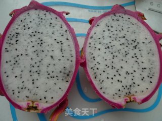 【酸奶火龙果】易消化好吸收的做法步骤：1