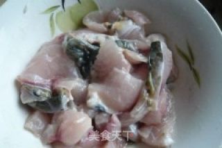 冬高菜烧鱼片的做法步骤：3
