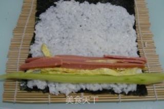 紫菜饭卷的做法步骤：8