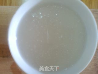 椰汁紫薯西米露~的做法步骤：10