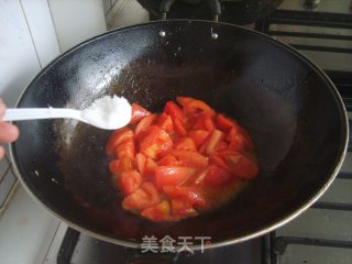 简单美味--西红柿炒鸡蛋的做法步骤：5