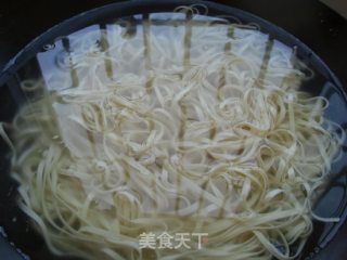 爱心炸酱面的做法步骤：14