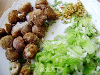 家常菜----白菜烧板栗的做法步骤：2