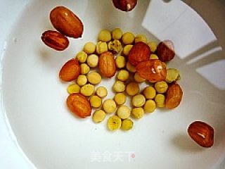 润肠通便养生豆浆---香蕉可可豆浆的做法步骤：2