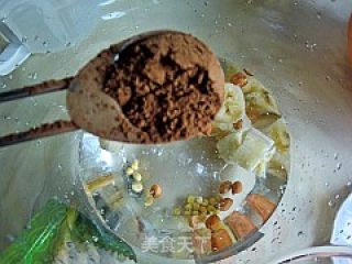 润肠通便养生豆浆---香蕉可可豆浆的做法步骤：5