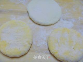 【简单制作的花样饼大全】双色南瓜薄饼的做法步骤：11