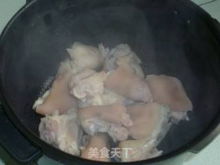 糖醋猪手姜的做法步骤：3