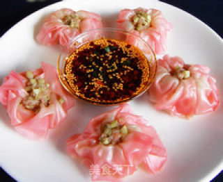 鲜花般的美食—牡丹烧麦的做法步骤：15
