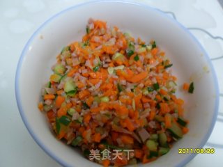 玉米饭团的做法步骤：2