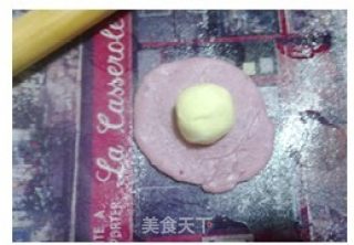 紫薯枣泥酥的做法步骤：4