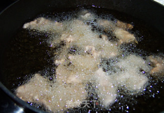 荤素搭配的焦溜肉片的做法步骤：6