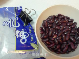 冰赤豆的做法步骤：1